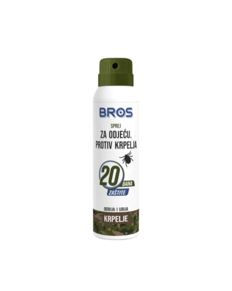 Bros Sprej za odjeću protiv krpelja 90ml