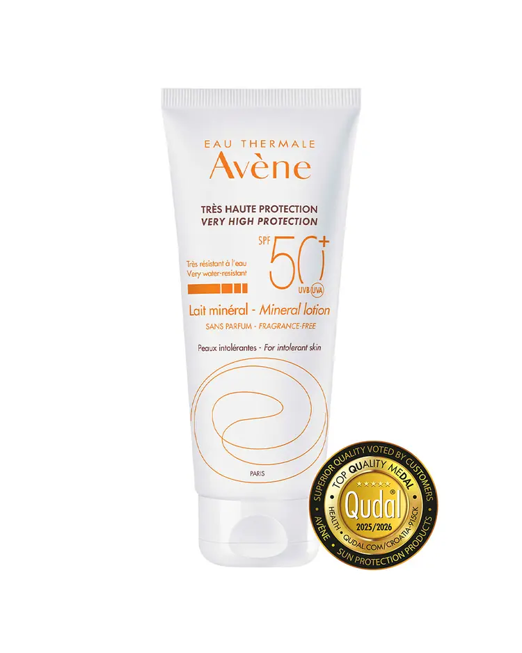 Eau Thermale Avène mineralno mlijeko za netolerantnu kožu  SPF 50+ 100 ml tuba