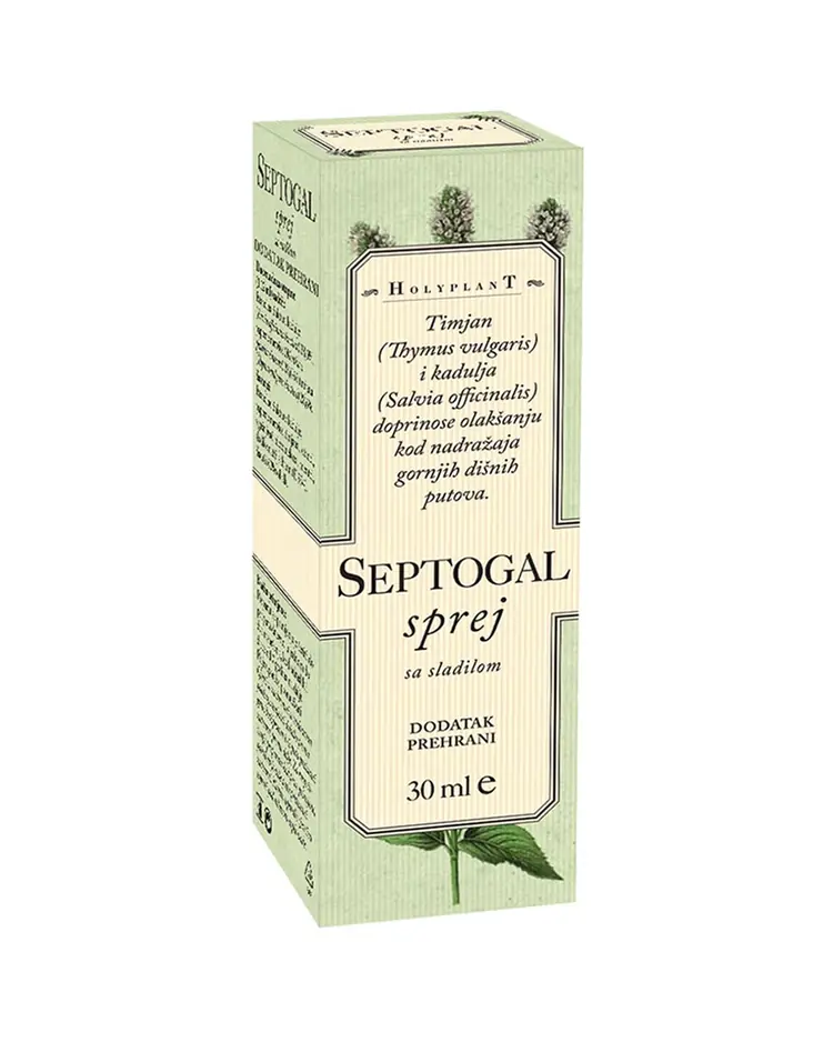Septogal sprej za nadražaje gornjih dišnih puteva, 30 ml