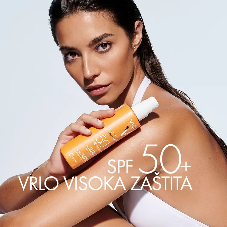 Vichy Capital Soleil Vodeni fluid u spreju 50+ 200 ml