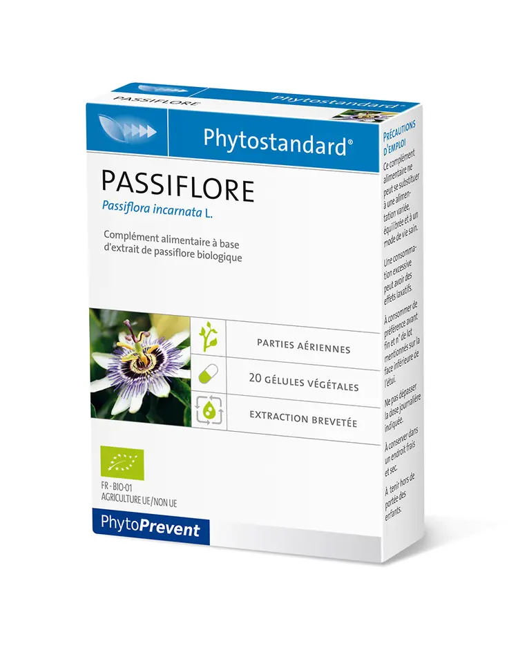 Pileje Phytostandard pasiflora 20 kapsula
