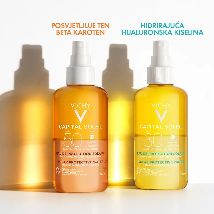 Vichy Capital Soleil vodica za zaštitu od sunca i hidrataciju SPF 30 200 ml