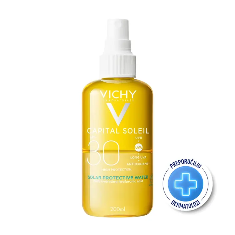 Vichy Capital Soleil vodica za zaštitu od sunca i hidrataciju SPF 30 200 ml