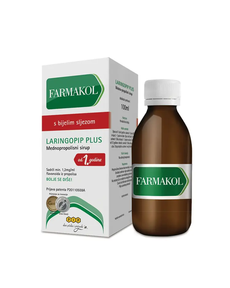 Pip Farmakol Laringopip plus sirup 120mL