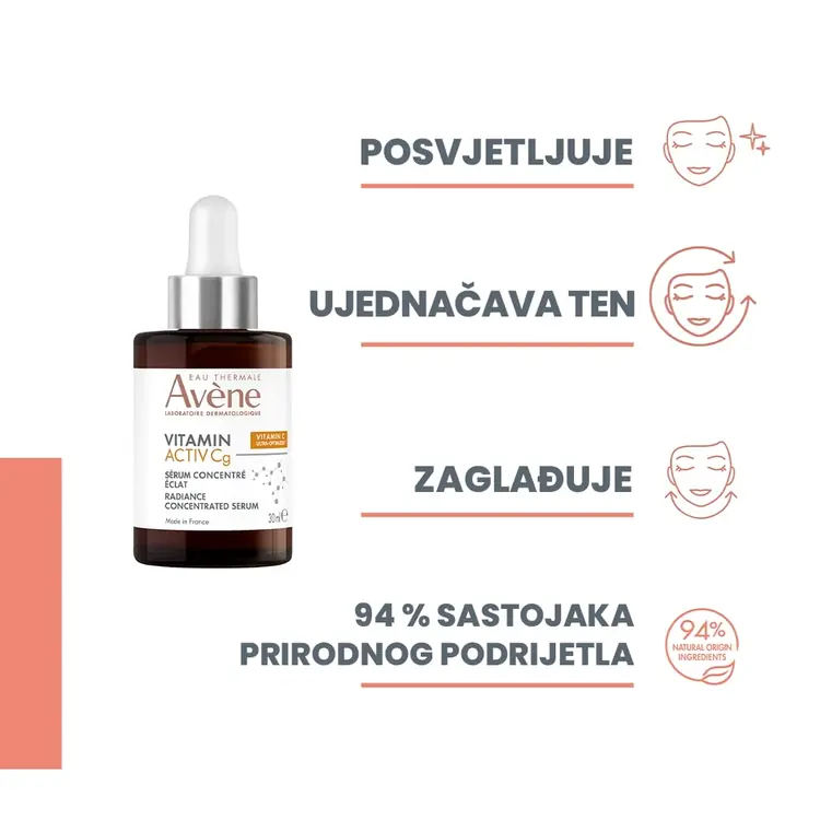 Eau Thermale Avène Vitamin Activ Cg Korektivni serum za blistavost kože 30 ml