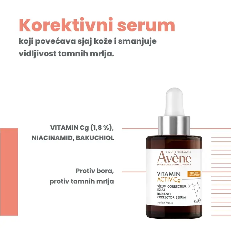 Eau Thermale Avène Vitamin Activ Cg Korektivni serum za blistavost kože 30 ml