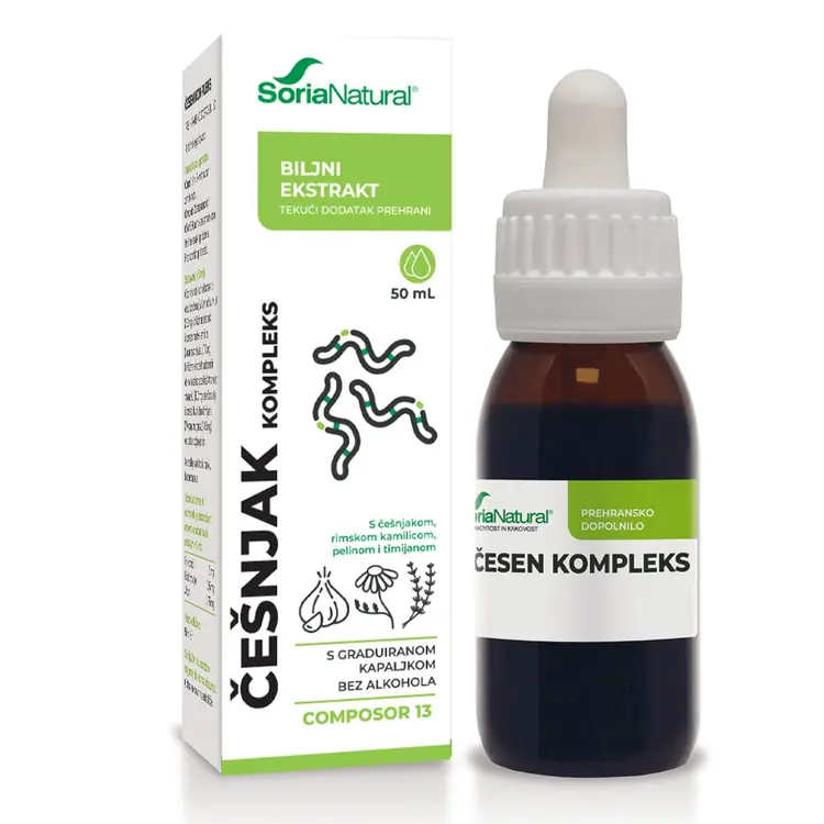 Soria Natural Češnjak kompleks 50 ml kapi