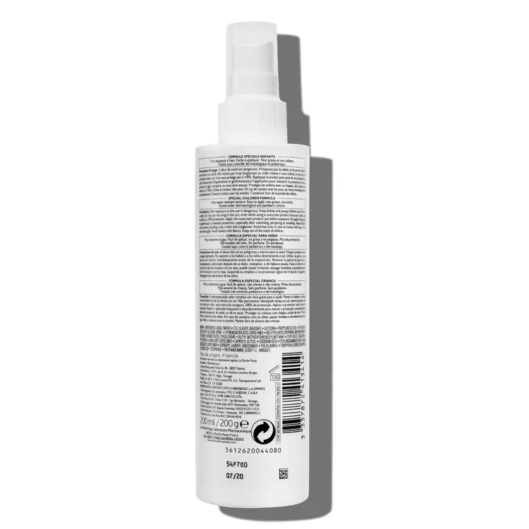 La Roche-Posay Anthelios Dermo-pedijatrijski Nevidljivi sprej SPF50+ 200 ml