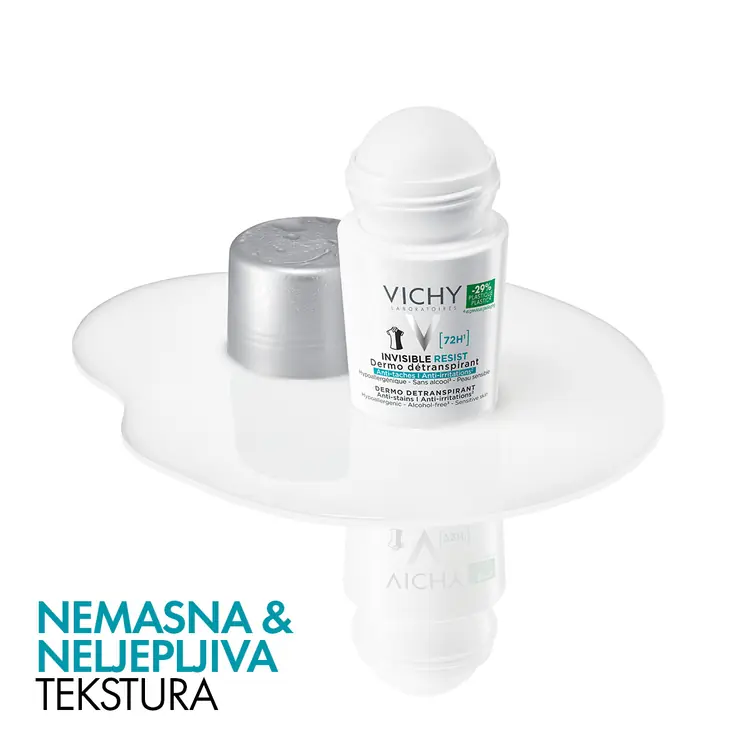 Vichy Dezodorans roll-on Invisible resist 72h*  50 ml