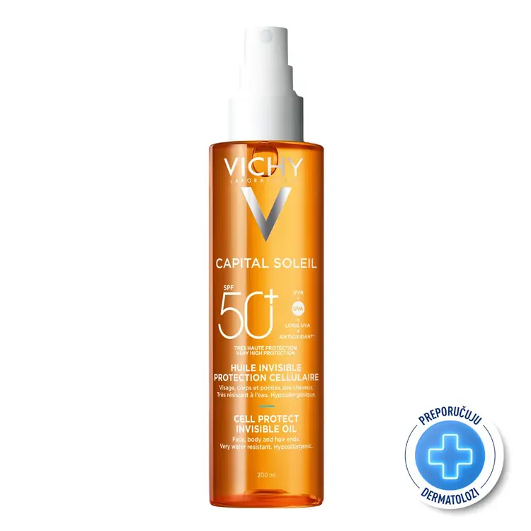 Vichy Capital Soleil Cell protect oil SPF50+ 200ml
