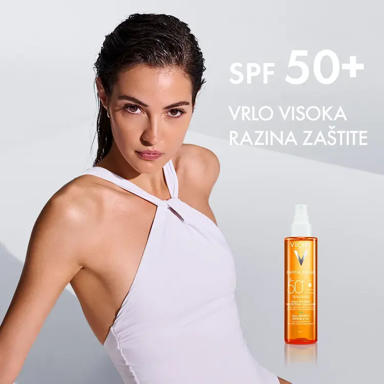 Vichy Capital Soleil Cell protect oil SPF50+ 200ml