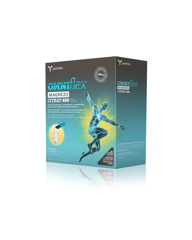 Yasenka  Omniflex Magnezij CITRAT 400 30 vrećica
