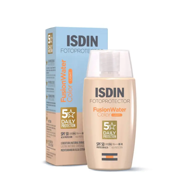 ISDIN Fotoprotector Fusion Water COLOR Light SPF 50 50 ml