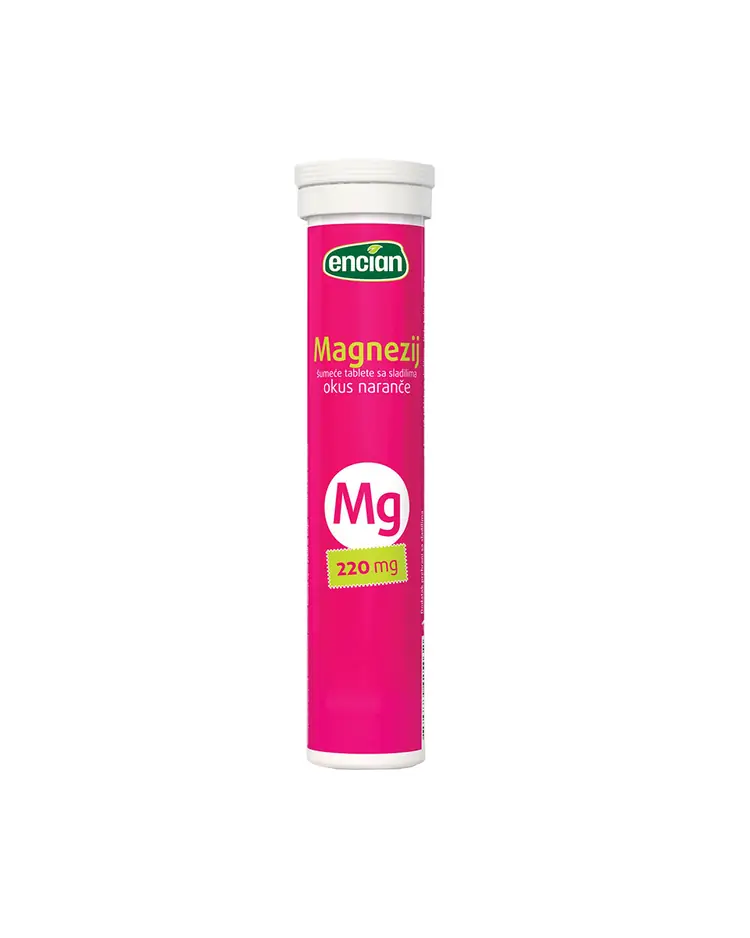 Magnezij šumeće tablete okus naranče
