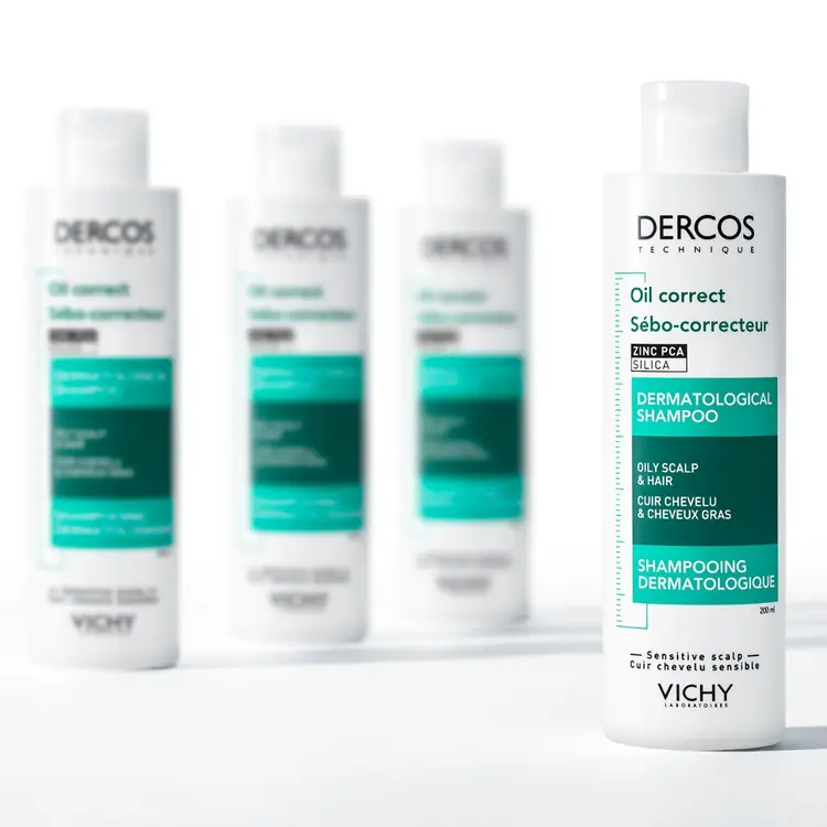Vichy Dercos šampon za regulaciju sebuma, za masnu kosu 200 ml