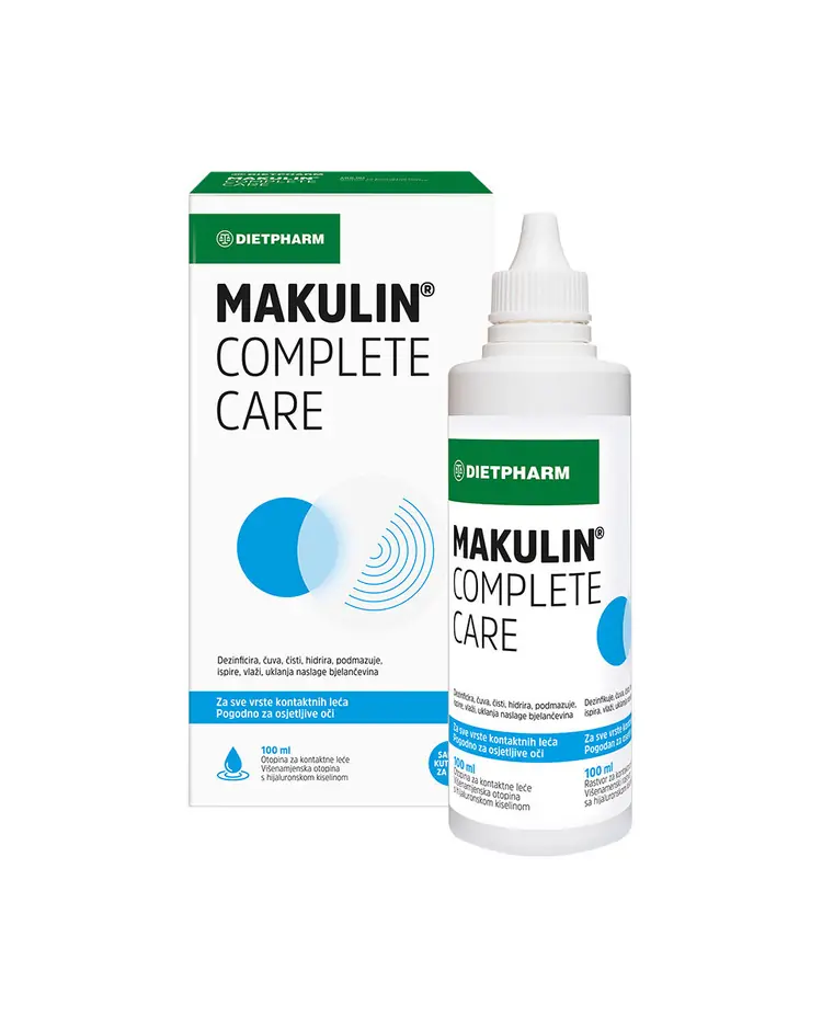 Dietpharm Makulin® Complete Care otopina za kontaktne leće, 100 ml
