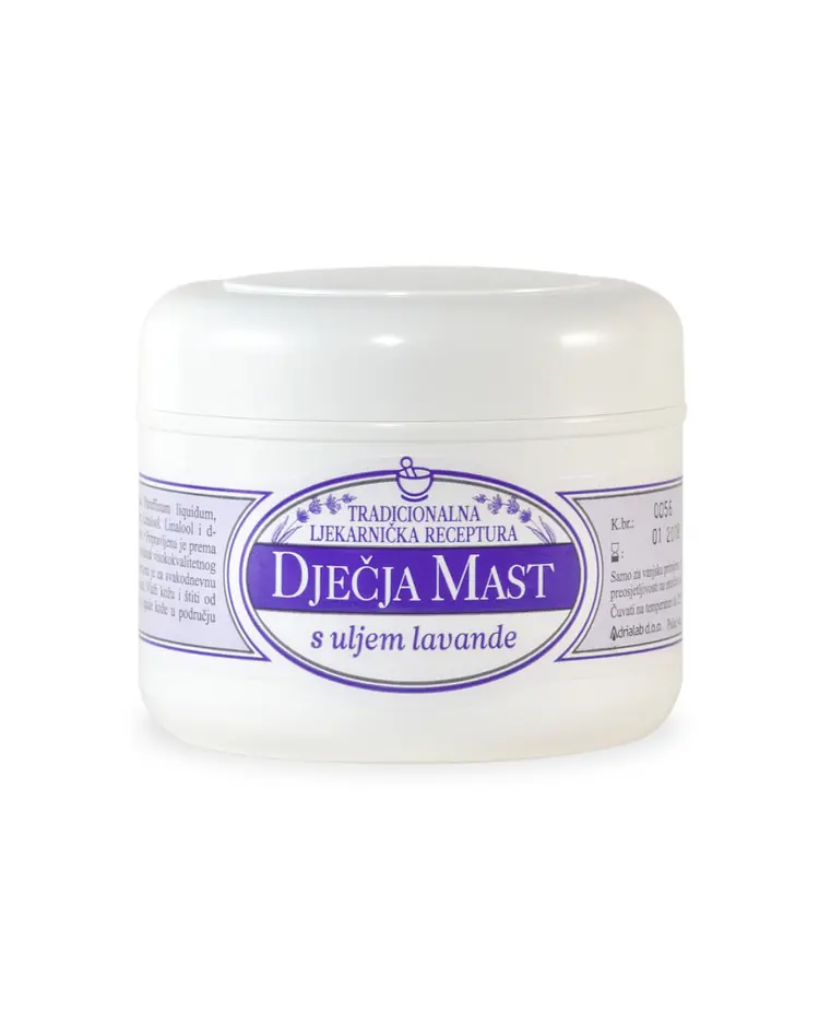 Dječja mast JGL s uljem lavande, 150 ml