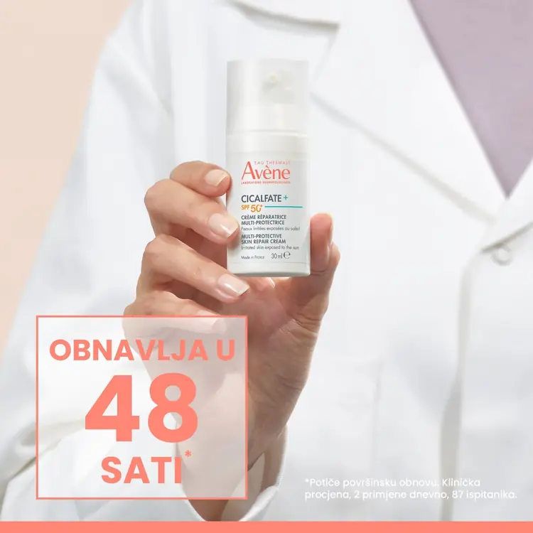 Eau Thermale Avène Cicalfate+ SPF50+ višezaštitna obnavljajuća krema 30 ml
