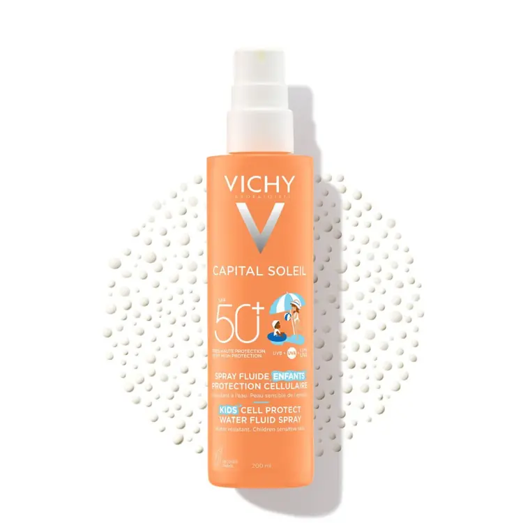 Vichy Capital Soleil Vodeni fluid za djecu u spreju 50+-1
