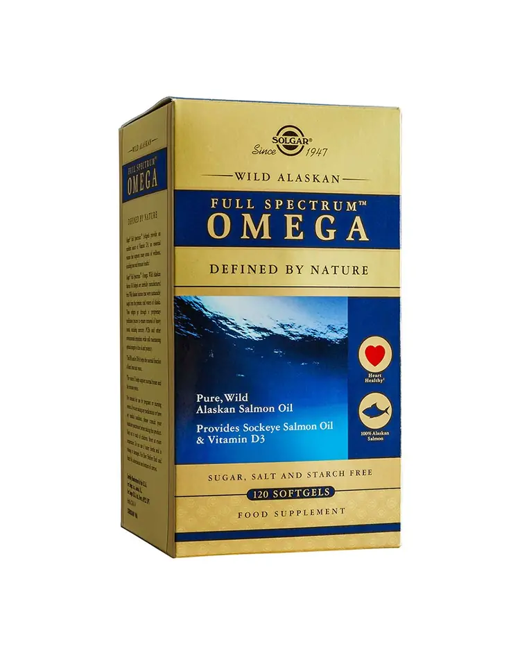 Solgar Wild Alaskan
Full Spectrum™ Omega 120 kapsula