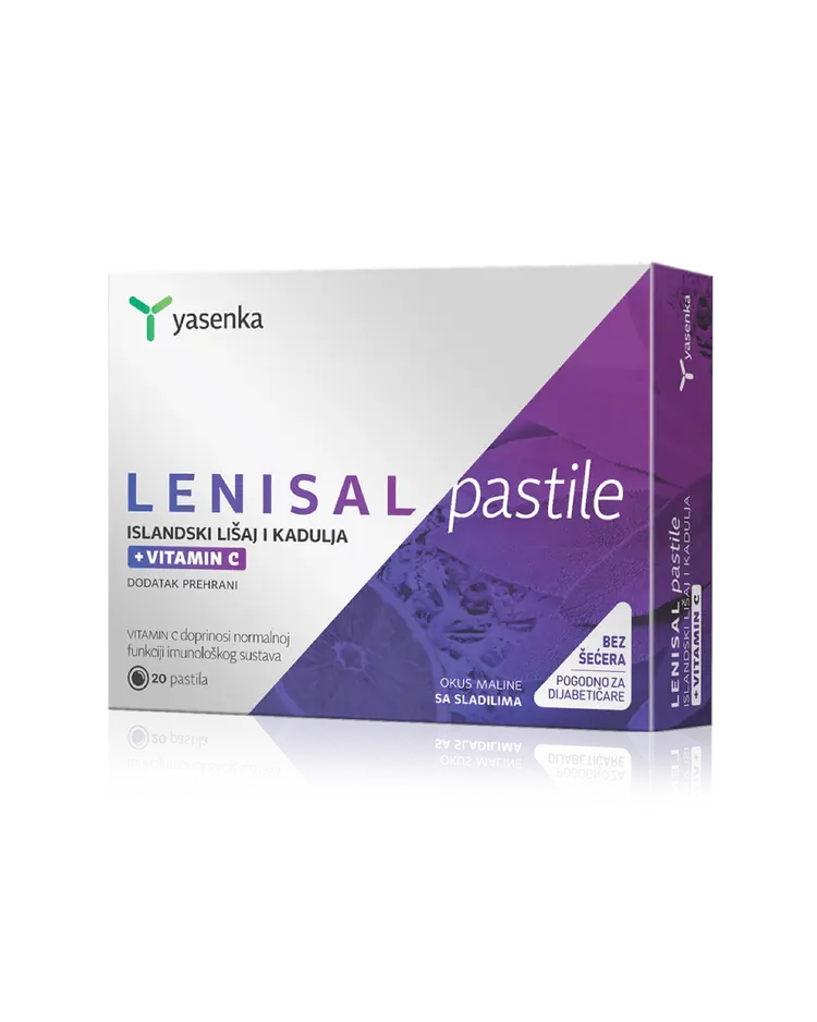 Yasenka Lenisal pastile Islandski lišaj i kadulja  24 pastile