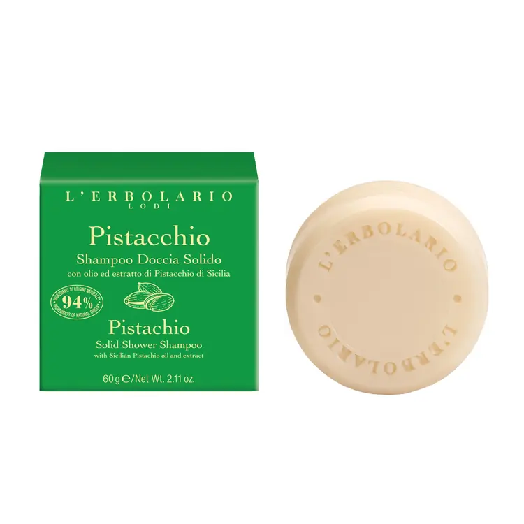 L'Erbolario Pistachio kruti šampon za kosu i tijelo 60 g