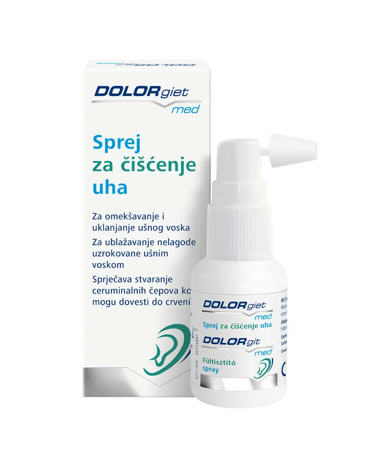 Dolorgiet med Sprej za čišćenje uha 20 ml