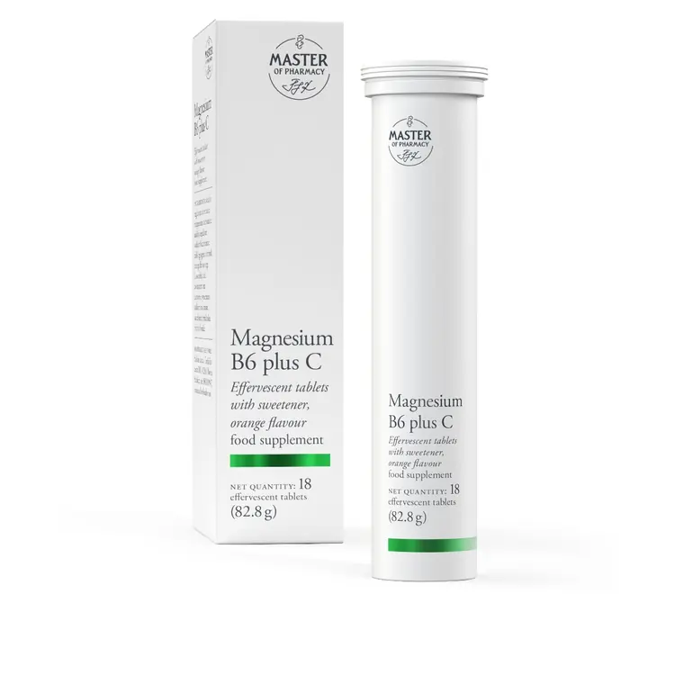 Master of Pharmacy Magnezij B6 plus C, 18 šumećih tableta