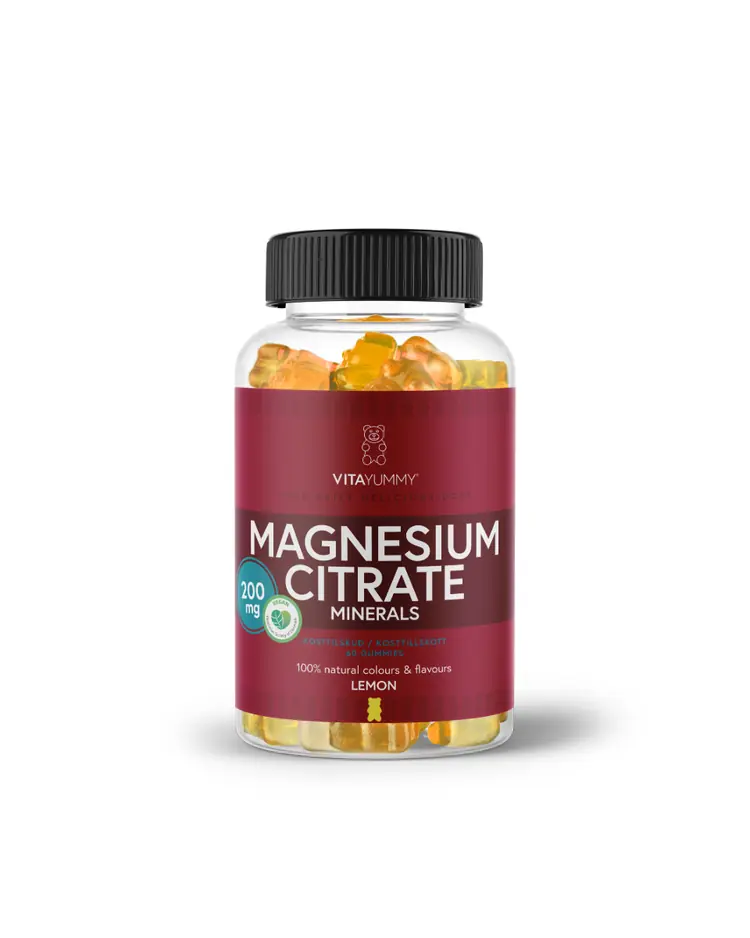 VitaYummy Magnesium Citrate, 60 gumenih medvjedića