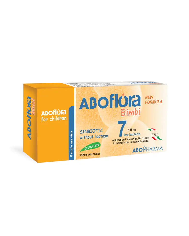 Abopharma AboFlora Kids 7 bočice a 6