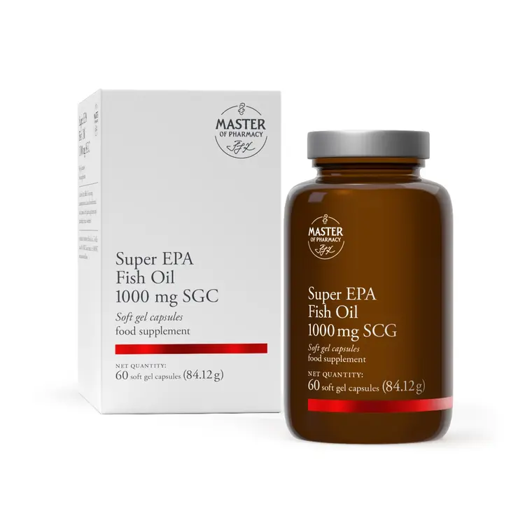 Master of Pharmacy Super EPA Riblje ulje 1000 mg SGC, 60 gel-kapsula