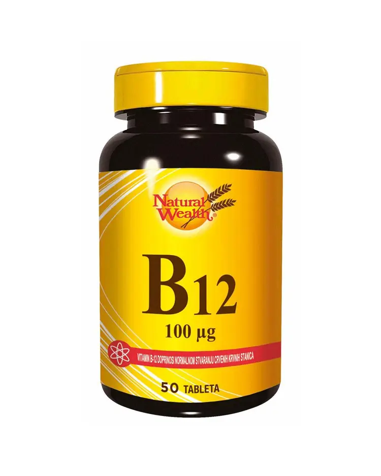 Natural Wealth B12 100 µg 50 tableta