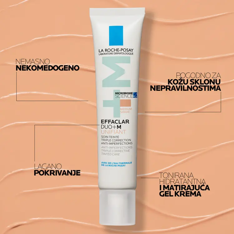 La Roche-Posay Effaclar Duo+M Unifiant, Medium 40 ml