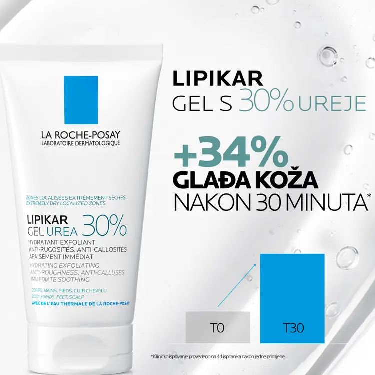 La Roche-Posay Lipikar Gel Urea 30%, 50 ml