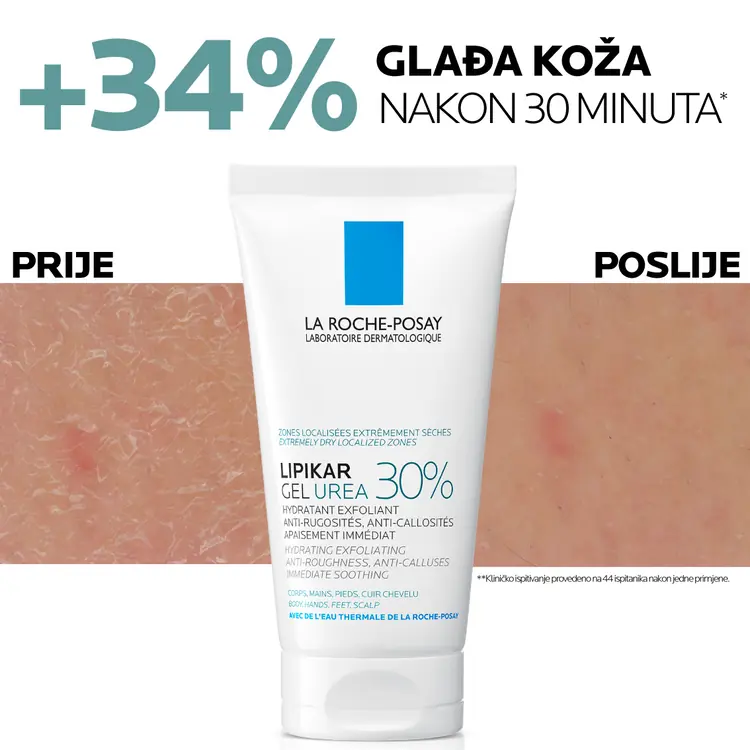 La Roche-Posay Lipikar Gel Urea 30%, 50 ml