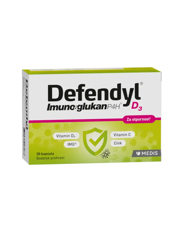 Defendyl-Imuno&glukan P4H® D3 , 30 kapsula