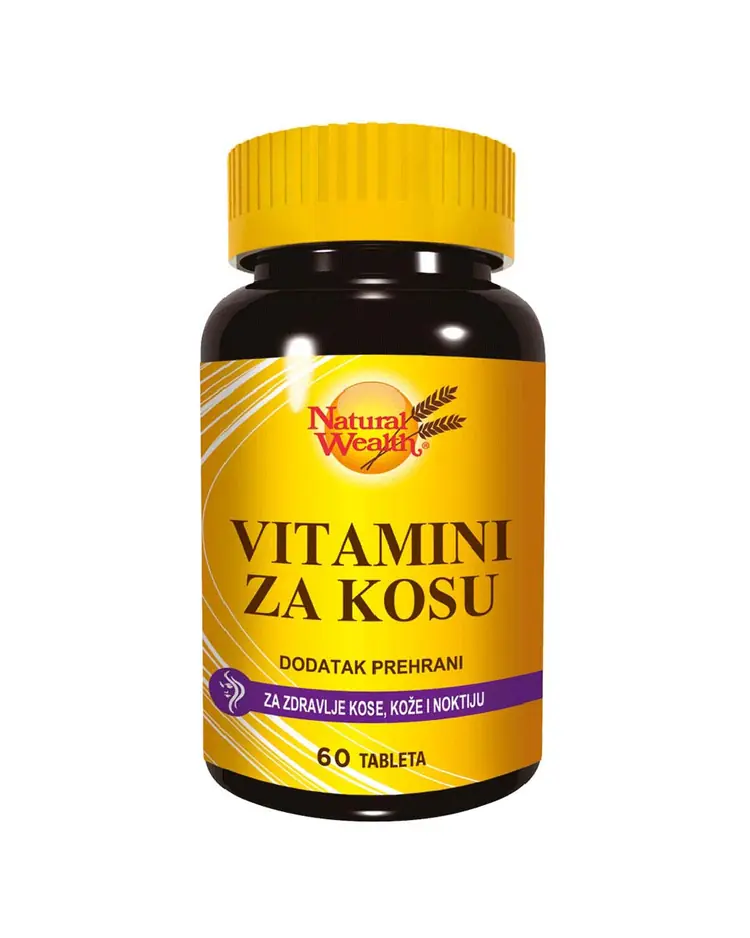Natural Wealth Vitamini za kosu, 60 kapsula