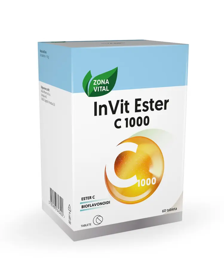 Zona Vital InVit Ester C 1000, 60 tableta