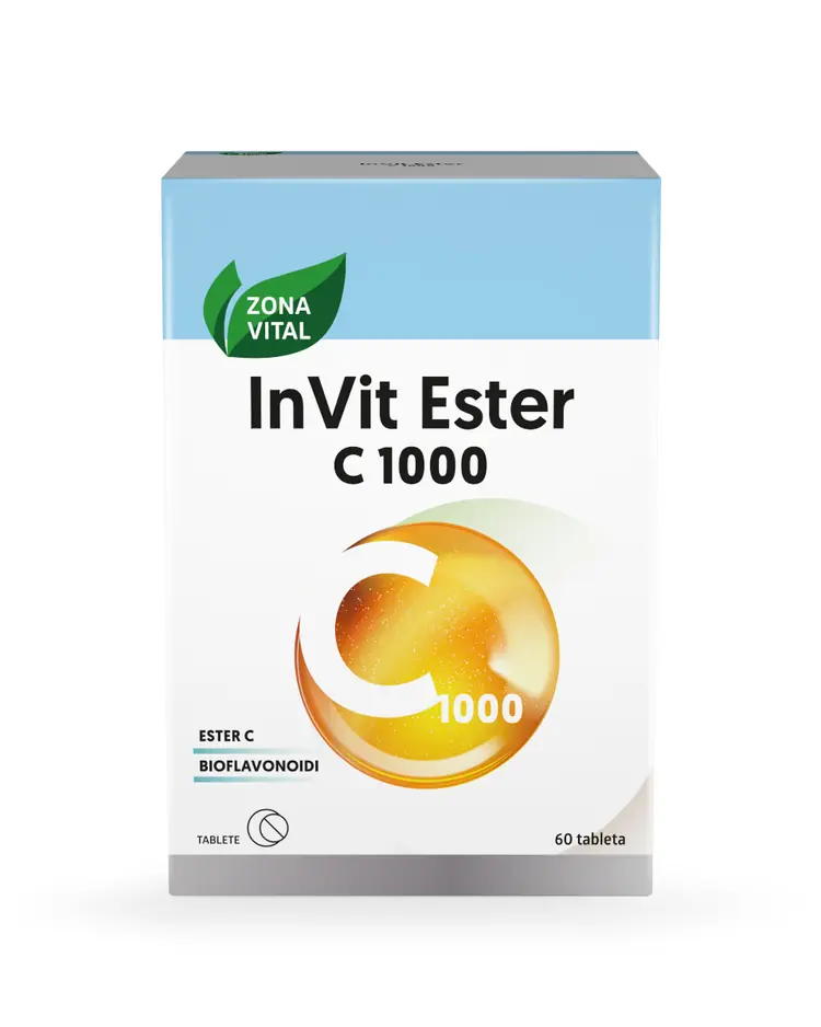 Zona Vital InVit Ester C 1000, 60 tableta