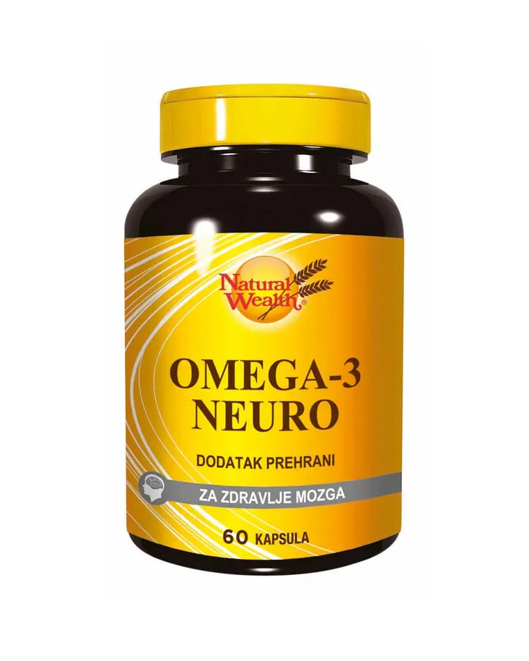 Natural Wealth Omega-3 Neuro 60 kapsula