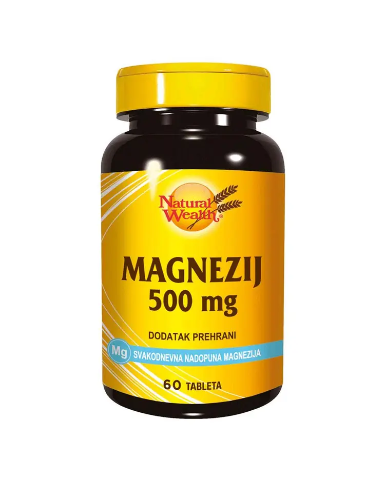 Natural Wealth Magnezij 500 Mg  60 tableta