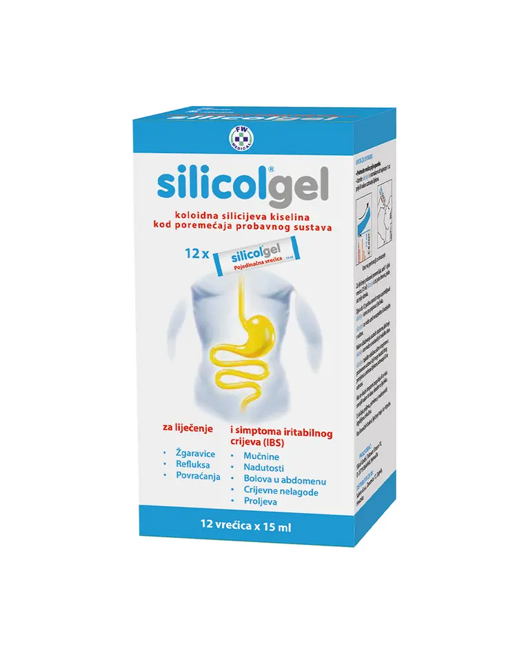 Silicolgel vrećice kod poremećaja probavnog sustava