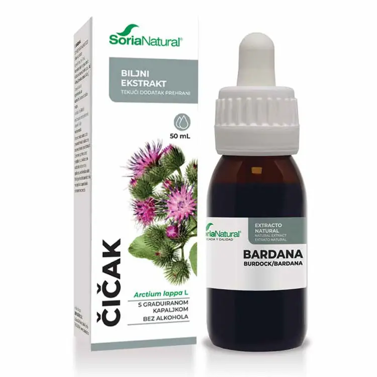 Soria Natural Čičak ekstrakt 50 ml kapi