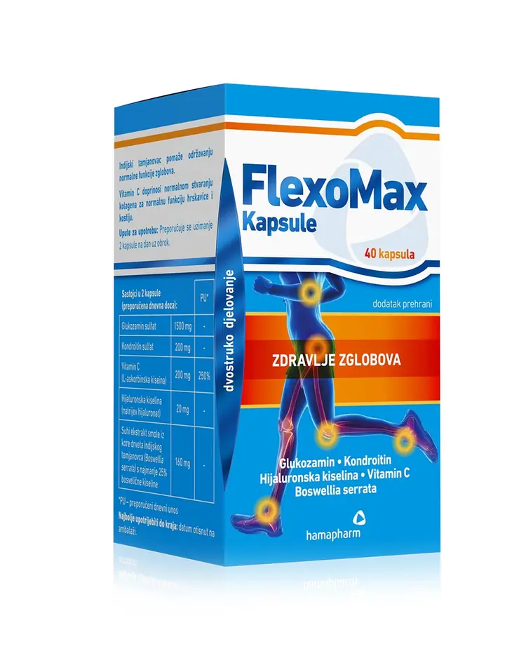 FlexoMax za zdravlje zglobova, 40 kapsula