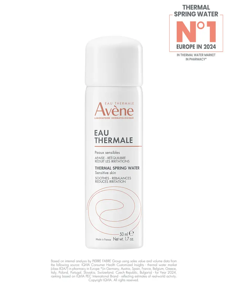 Avène termalna izvorska voda za osjetljivu kožu, 50 ml