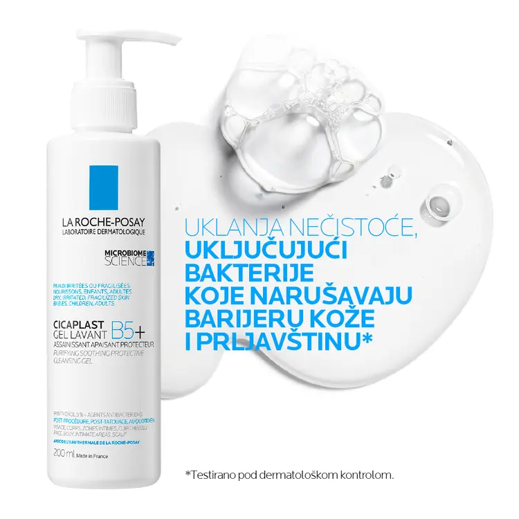La Roche-Posay Cicaplast gel lavant B5+, 200 ml