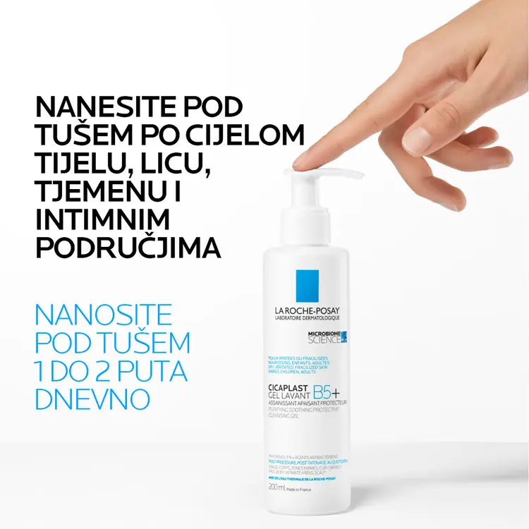 La Roche-Posay Cicaplast gel lavant B5+, 200 ml