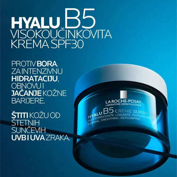 La Roche-Posay Hyalu B5 Visokoučinkovita krema SPF30, 50 ml