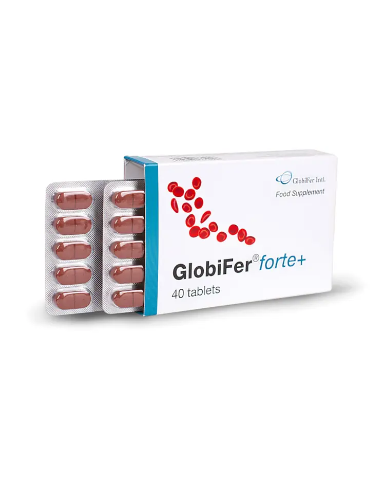 GlobiFer® Forte +, 40 tableta