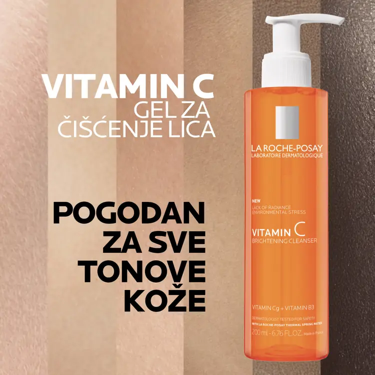 La Roche-Posay Vitamin C gel za čišćenje, 200 ml